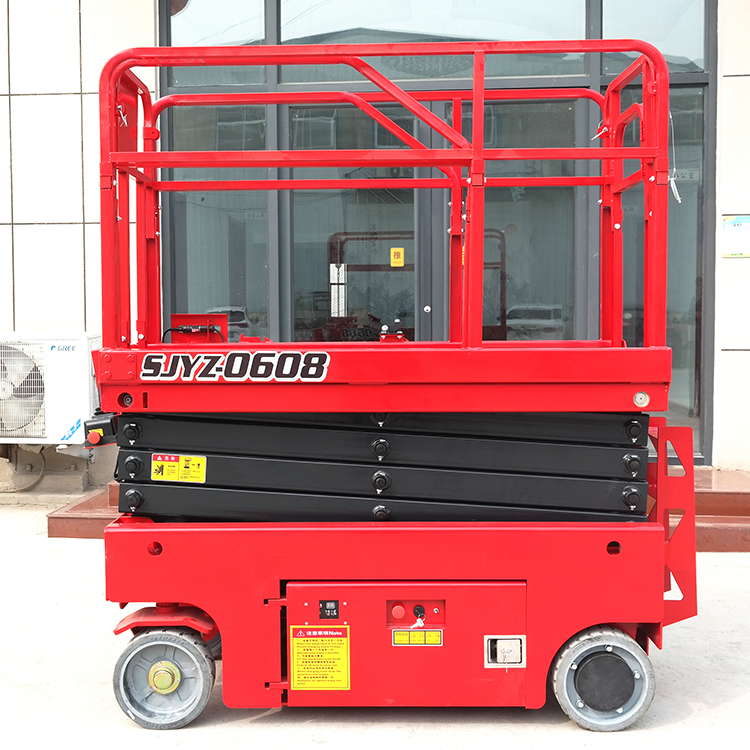 Hot sale boom tail trailers pickup truck boom lift GAIN boom lifting tyre electric scissor lift rental video lifter carry