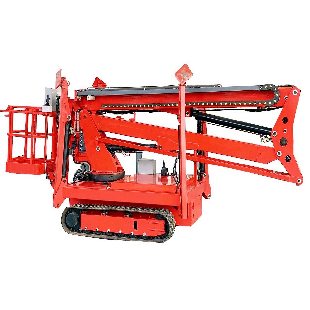 10-24M All Terrain spider Articulated Crawler boom lift Aerial Work Platform Tracked chassis Electric hydraulic Telescoping Lift