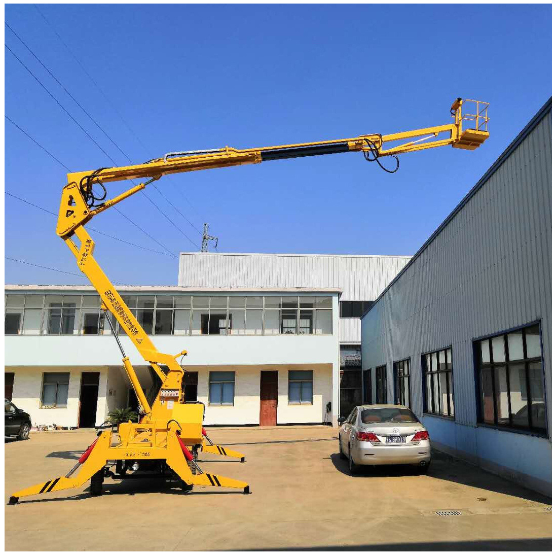 10-24M boom lift diesel/battery Self Propelled telescopic lifts Industries hydraulic platform Aerial work truck Articulated Lift