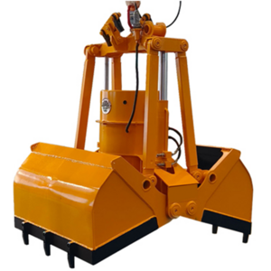 Hot Selling 10 Ton Cheap Hydraulic Excavator Scrap Grab Orange Peel Grapple Truck Crane Grab For Scrap Handling