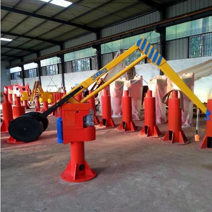 Workshop Handling Equipment Hydraulic Trade Jib Cranes 500kg jib crane price