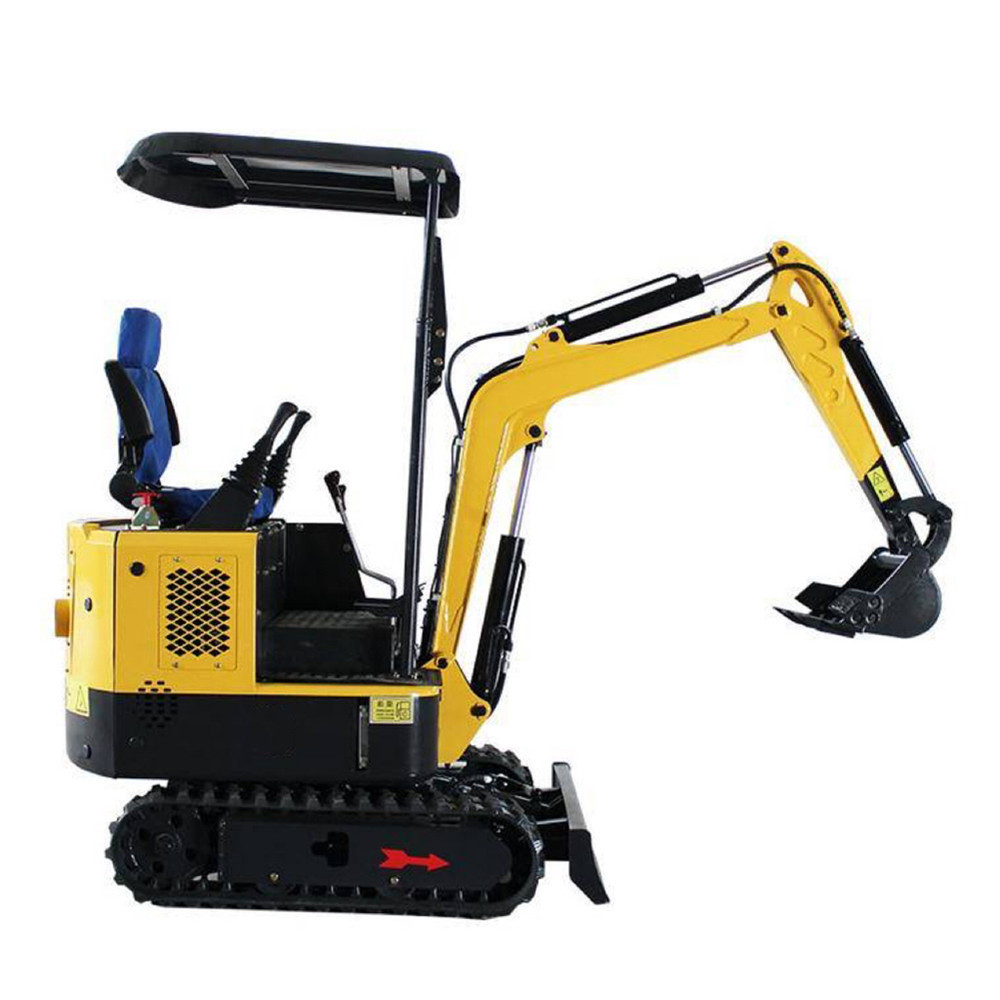 Chinese mini excavator trailer crawler excavator ATV backhoe excavator breaker tree cutter machine on sale