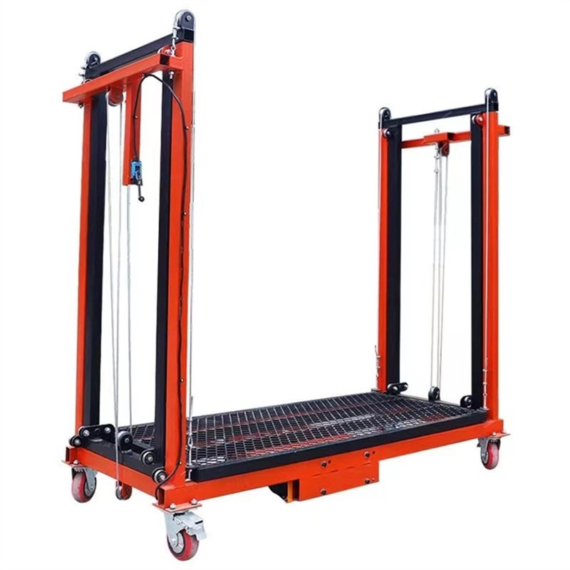 Electric Platform Scaffold Lifting Lift Elevator Automatic Folding For Construction Electrical Hydraulic Industrial Scaffolding