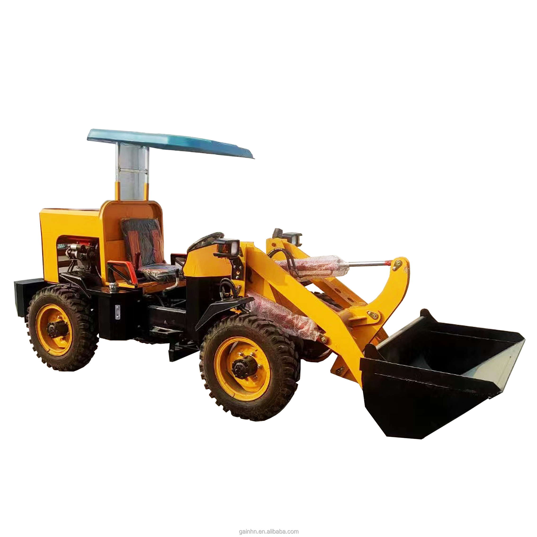 2023 Cheap 0.5-3ton Mini backhoe wheel loaders mini front end loader small diesel/electric loader price for sale