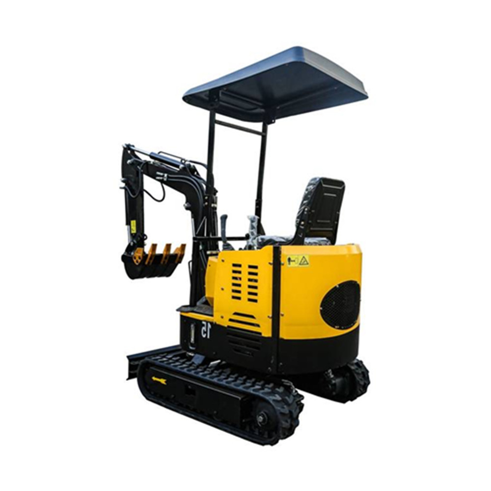 Chinese mini excavator trailer crawler excavator ATV backhoe excavator breaker tree cutter machine on sale