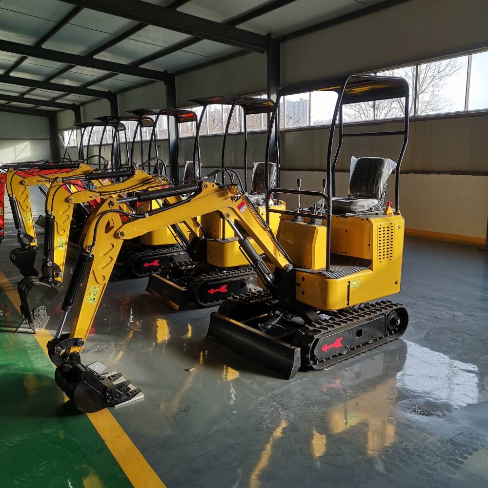 Chinese mini excavator trailer crawler excavator ATV backhoe excavator breaker tree cutter machine on sale