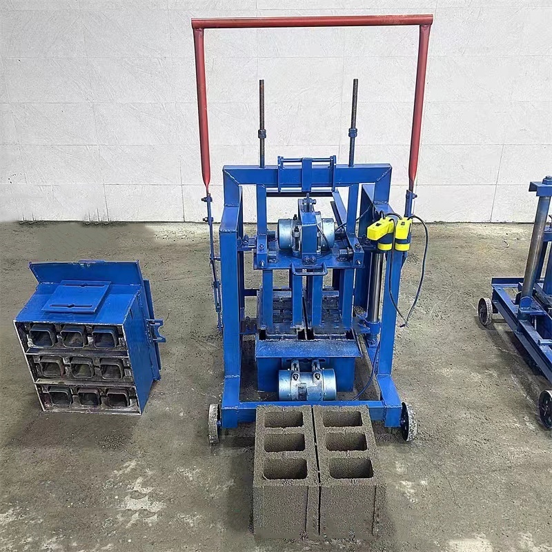 OEM Factory Hallow Blocks And Manual Cement Stock Bricks Making Machine