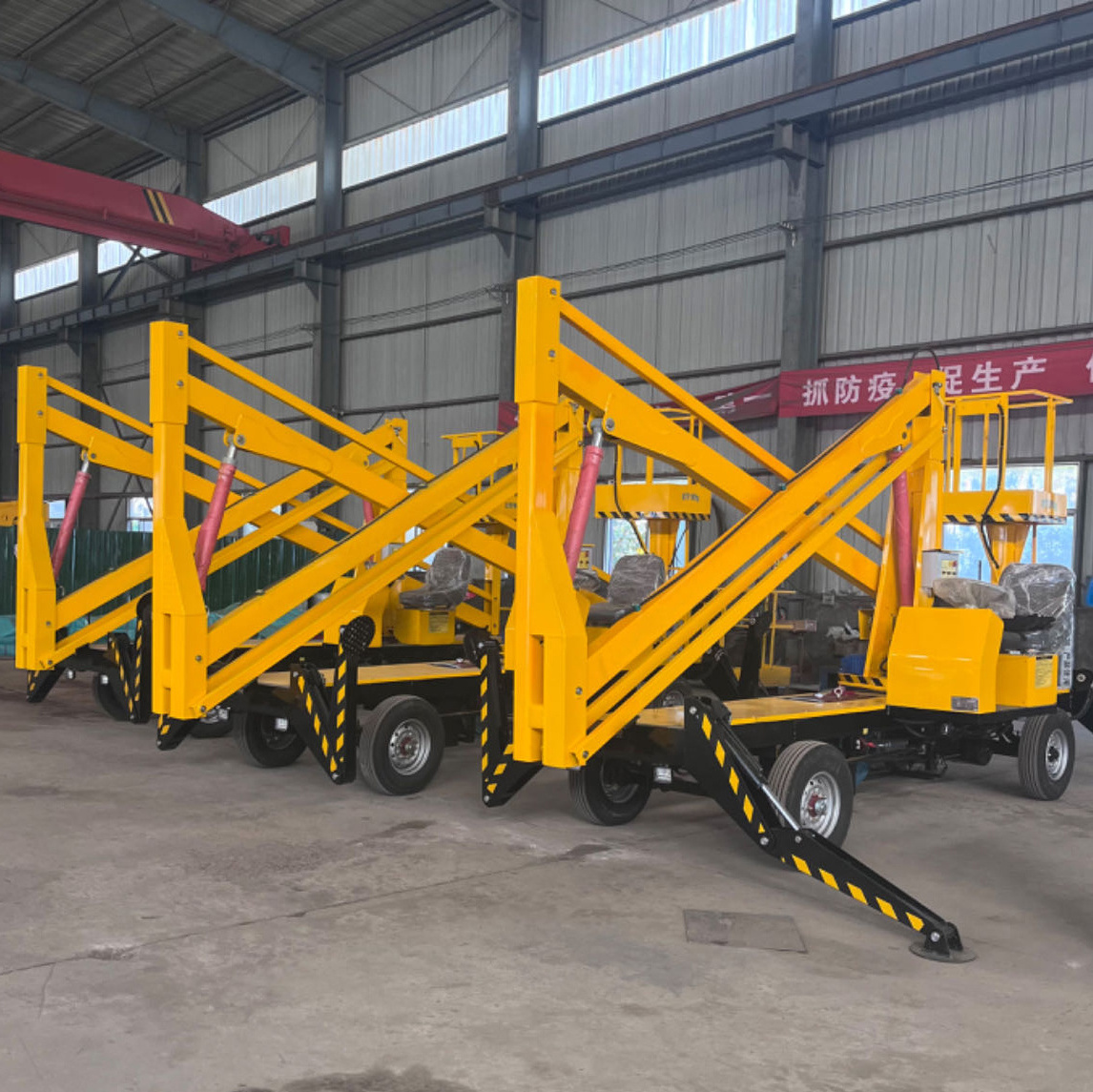 10-24M boom lift diesel/battery Self Propelled telescopic lifts Industries hydraulic platform Aerial work truck Articulated Lift