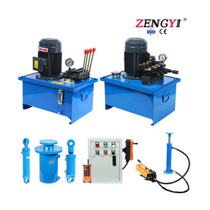 Jcb electric dc small hydraulic cylinder pump 220v double acting Pack Mini Hydroelectric power unit 12v 24v hydraulics pumps