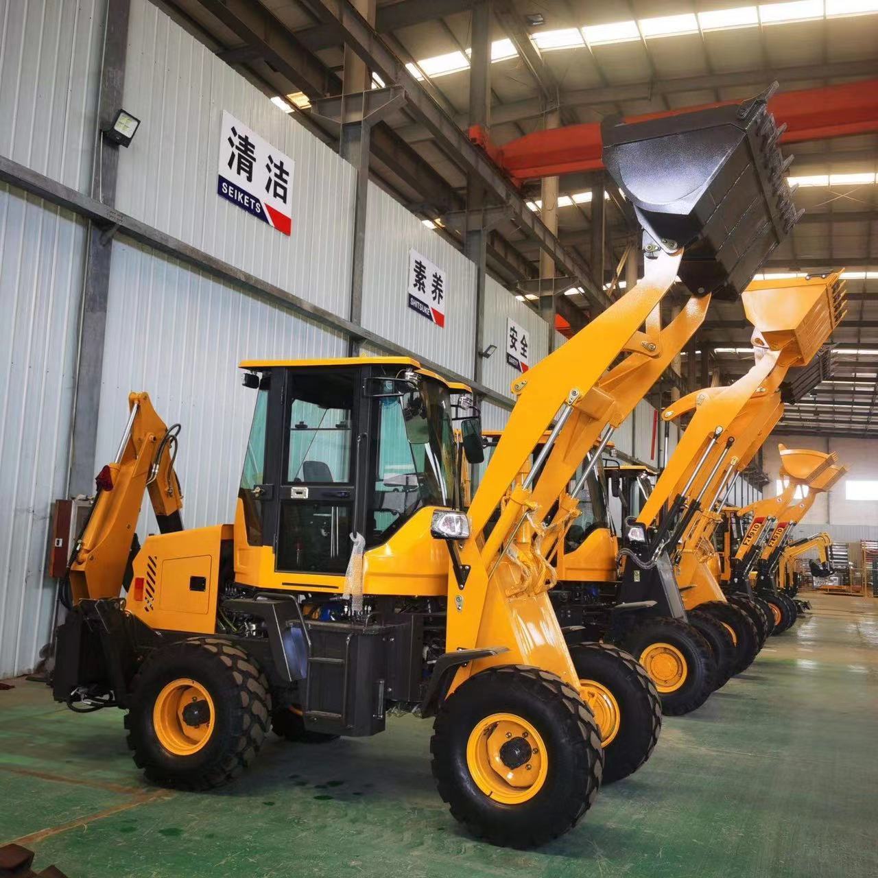 RC hydraulic bucket dual-purpose excavators loader excavator breaker excavator mulcher for sale