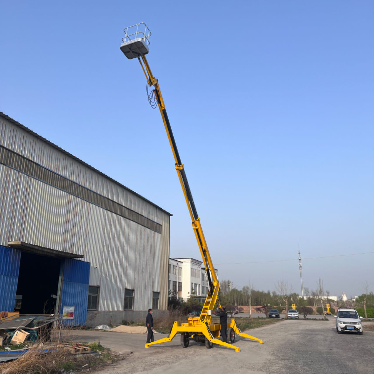 10-24M boom lift diesel/battery Self Propelled telescopic lifts Industries hydraulic platform Aerial work truck Articulated Lift