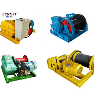 Cost-Effective Winch 5T Pull 8 Ton Windlass Customized remote control Used For Ship Pulling hoist hand drill anchor windlass