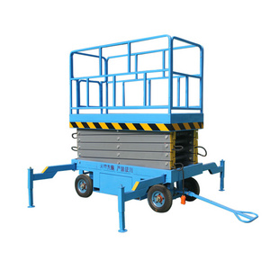 Mid Full Rise Car Scissor Lift Output Primary Drawing Customization Dingli Scissor Lift 20M Tires