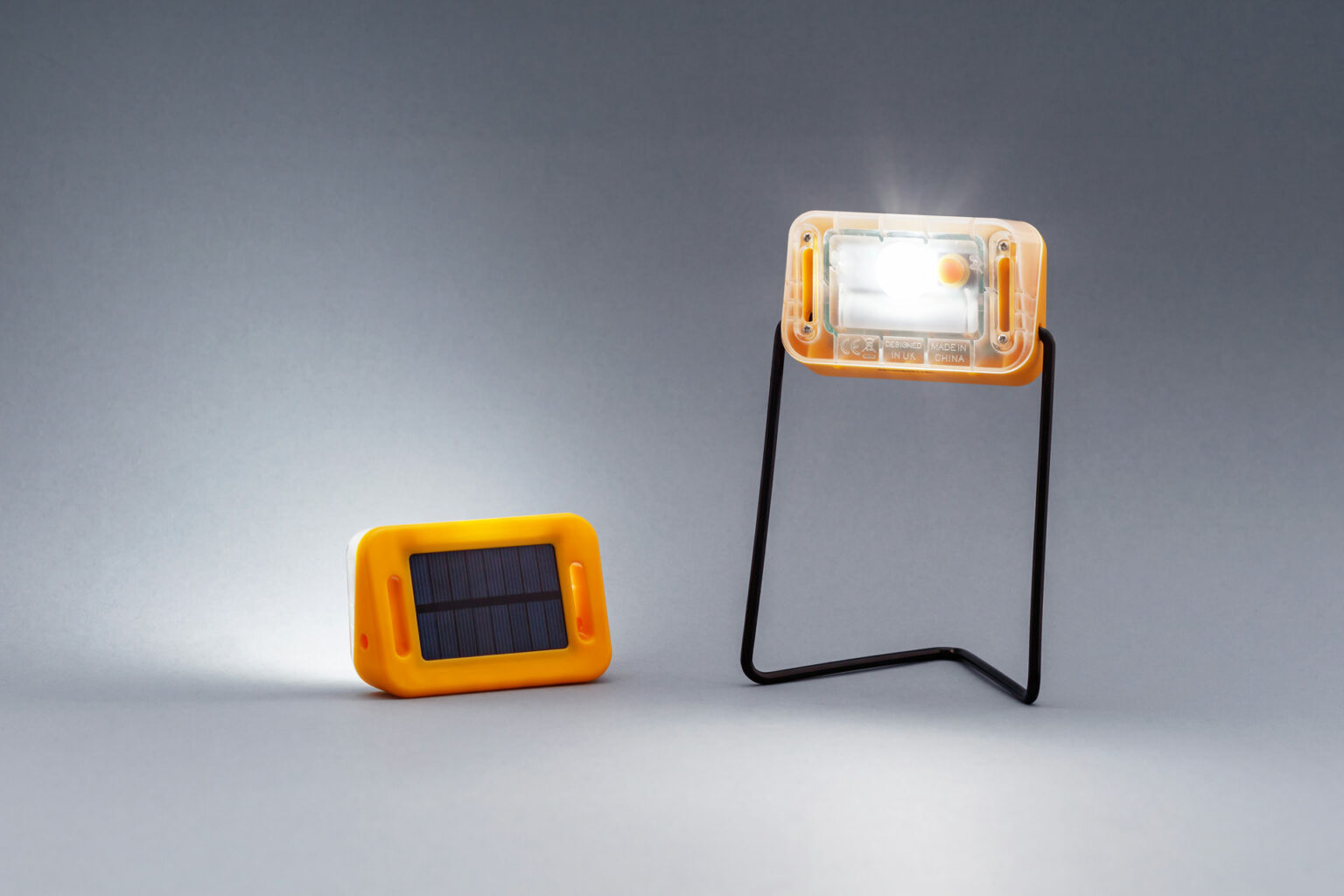 Power Bank Solar Light with 4W Solar Panel + 4 Multi-purpose Solar Sensor Wall Light With Motion Sensor