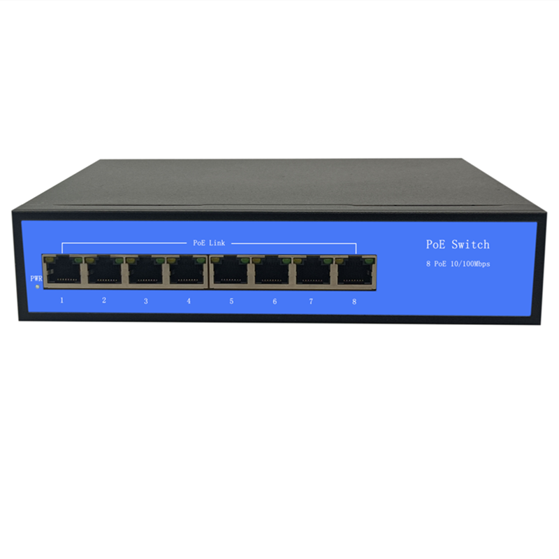 48V 4 10/100Mbps Base-T Ethernet ports (Data/Power) 2 10/100 Base-T Ethernet 6 ports (Data)  POE Switch