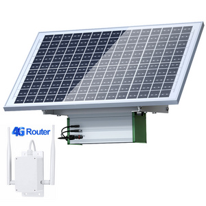 High Quality IEEE802.11 b/g/n 4g LTE Sim Solar Power Outdoor Router For All Day Support Outdoor Wifi Router