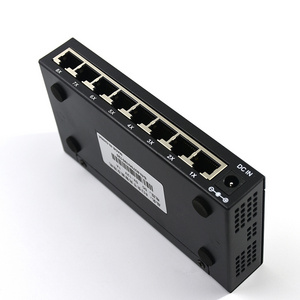 Hot Sale Gigabit Network Switch Support Industrial Ethernet Switch 8 Port