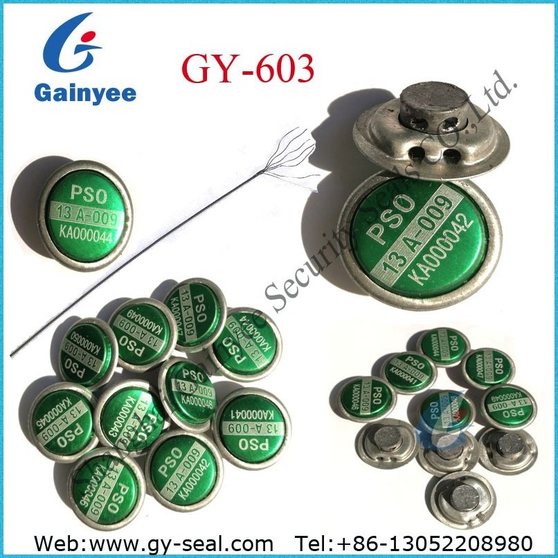 GY603 Plastic Security Electric meter lock Water Twist Meter Seal