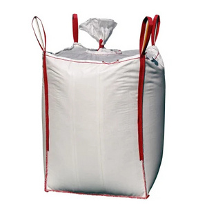 White Polypropylene Plastic Woven Jumbo Bag  For Sale Industry use pp jumbo Large bulk new material  Fibc Bag