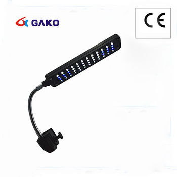 Clip on lamp aquarium lighting with touch switch for aquarium tank