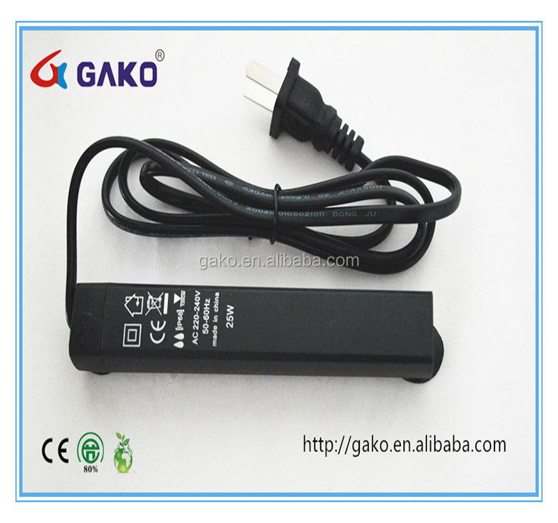 Plastic Aquarium mini solar water heater 25w for aquarium tank