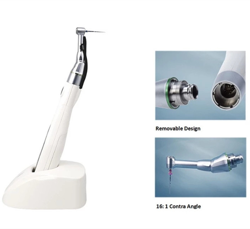 dental LED wireless Endodontic Electric endo rotary machine with  mini head 16:1 treatment electric motors with LED light