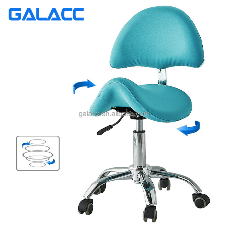 Dental Chair Spare Parts Universal Chair Surgeon Stool Barbershop Chair Furniture Clinic Saddle Stool