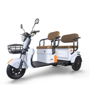 2024 3 wheel electric mobility scooter with fat tire 1400W 60V20Ah Lead-acid battery eec/coc electric motorcycle