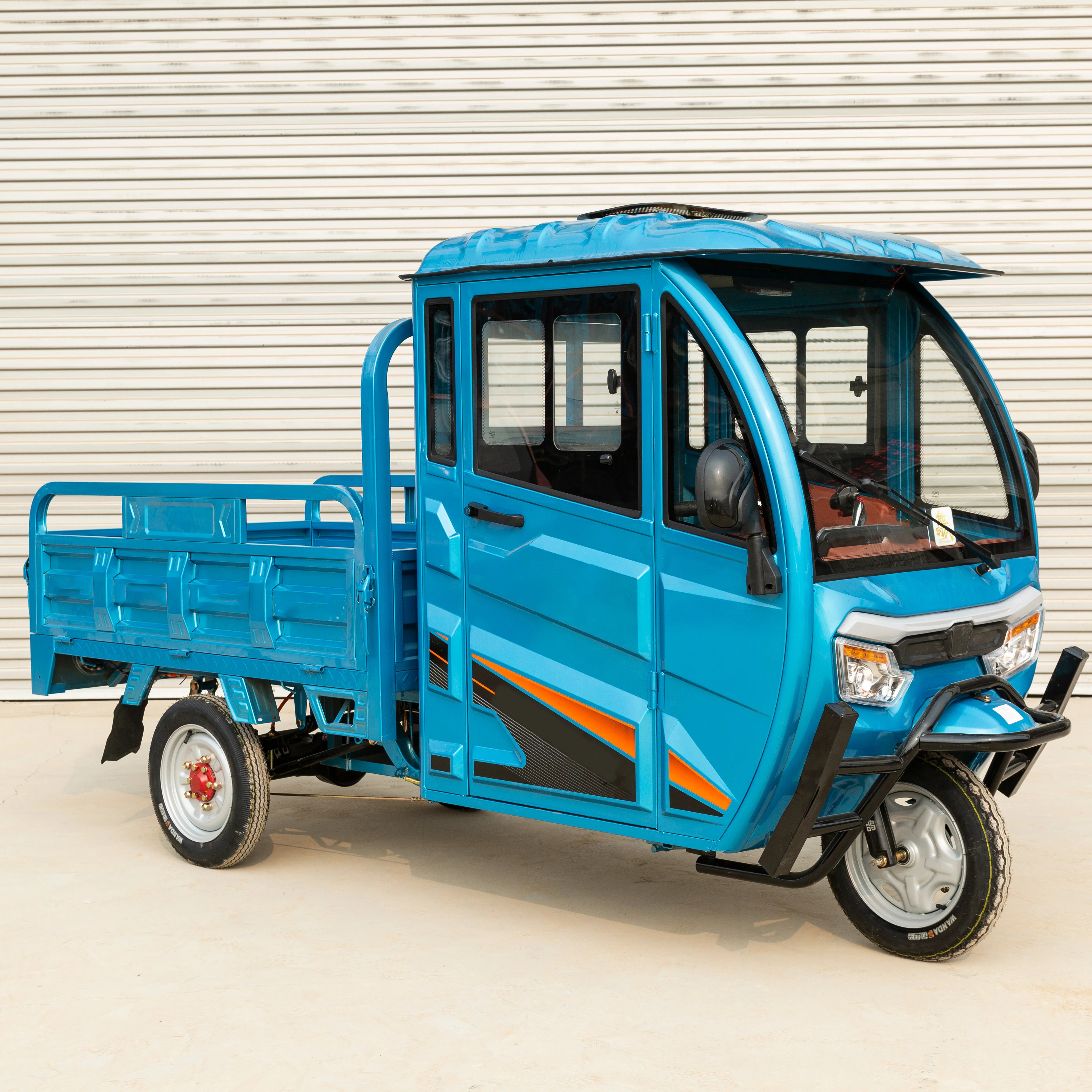 2000w 3000w 72V 52Ah Lead-acid battery eec/coc electric bike 3 wheels tricycles with roof