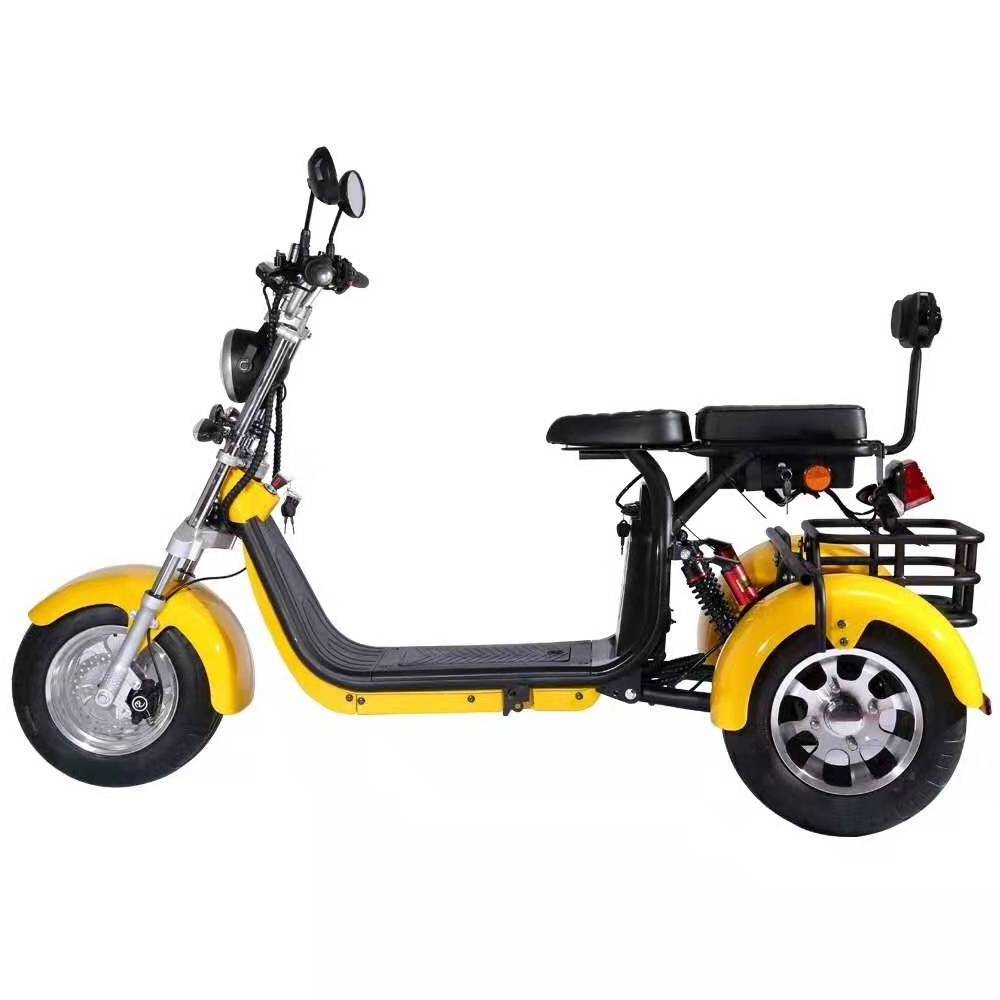 Three wheels big tire adult tricycle citycoco 3 wheels electric scooter 1500w/2000w