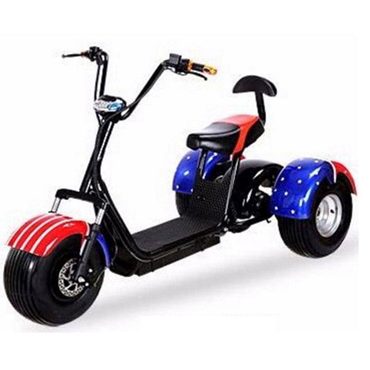 China Factory Electric Scooter Citycoco 1200W Electric scooter with seat for adults