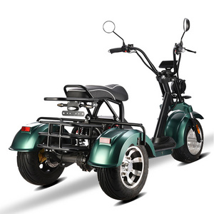 New product launch 3 wheel electric scooter with seat 1500W 2000W EEC COC electric tricycle CITYCOCO for adult