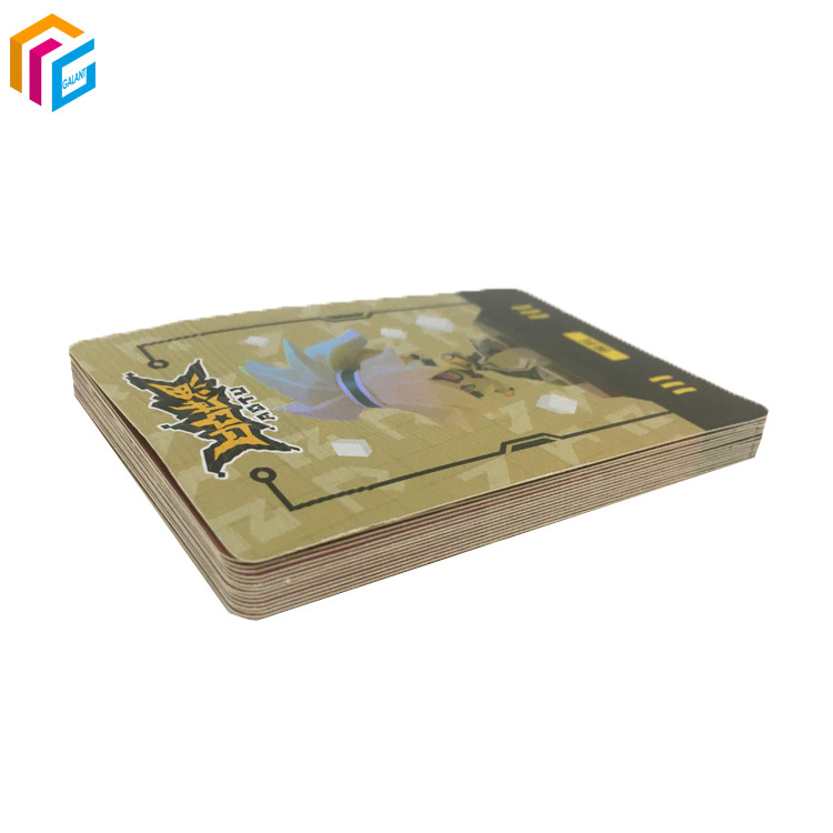 Waterproof Custom Print Color Tarot Card Decks Holographic Playing Cards with Guidebook