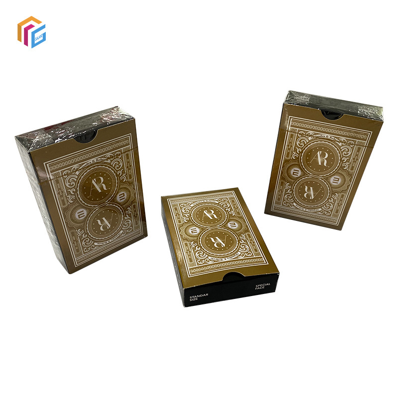 Custom Logo Design Full Colors Printing Advertising Playing Poker Cards with Box