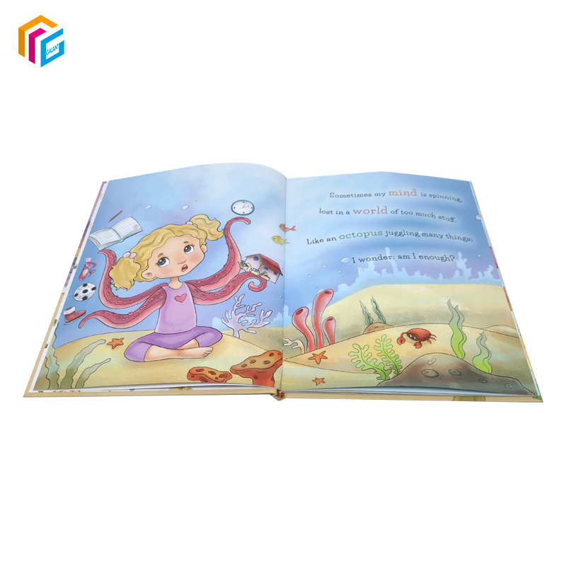 Full Color Offset Printing China Manufacturer Story Book Printing Services Wholesale Hardcover Kids Book