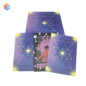 Custom Promotion Advertising Playing Poker Game Card, Tarot Card Printing With Box