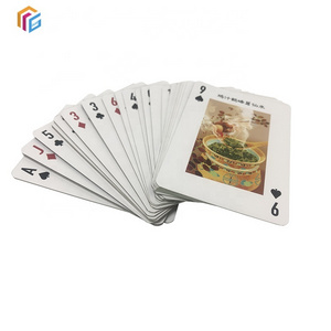 Holographic Edge Finished Adult Game Cards Custom Waterproof Pvc Playing Texture Paper High End Poker Card Deck