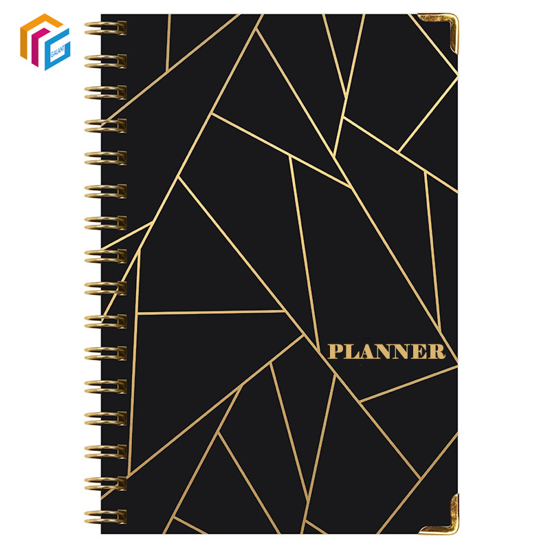 Hardcover Custom Wire-o Spiral Notebooks A5 Notebooks Planner Agendas customizable Spiral Notebook With Custom Printing