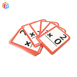 Custom Printing Children Fun Game Paper Card Poker Card For Learning Maths