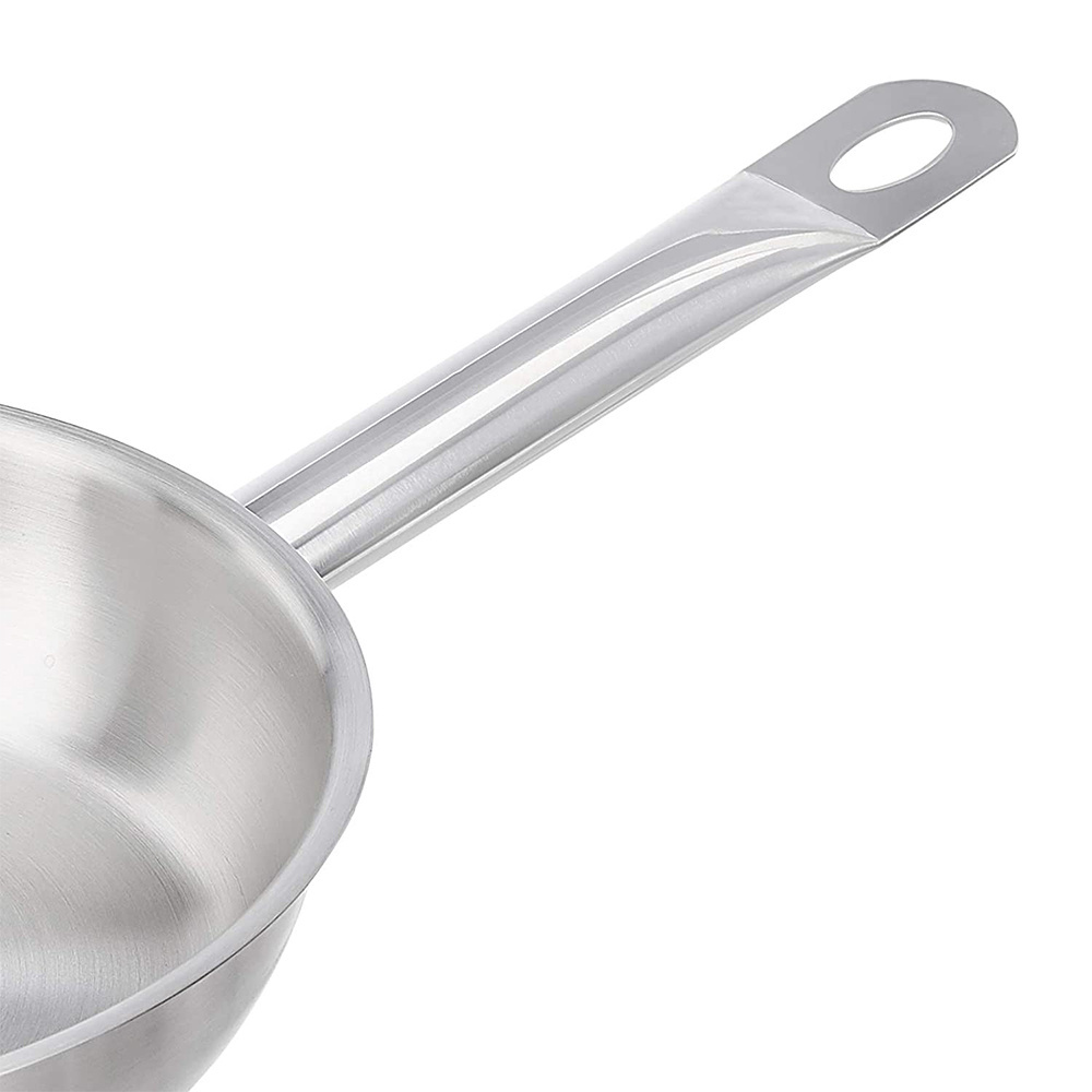 Stainless steel non-stick bottom frying pan skillet pan