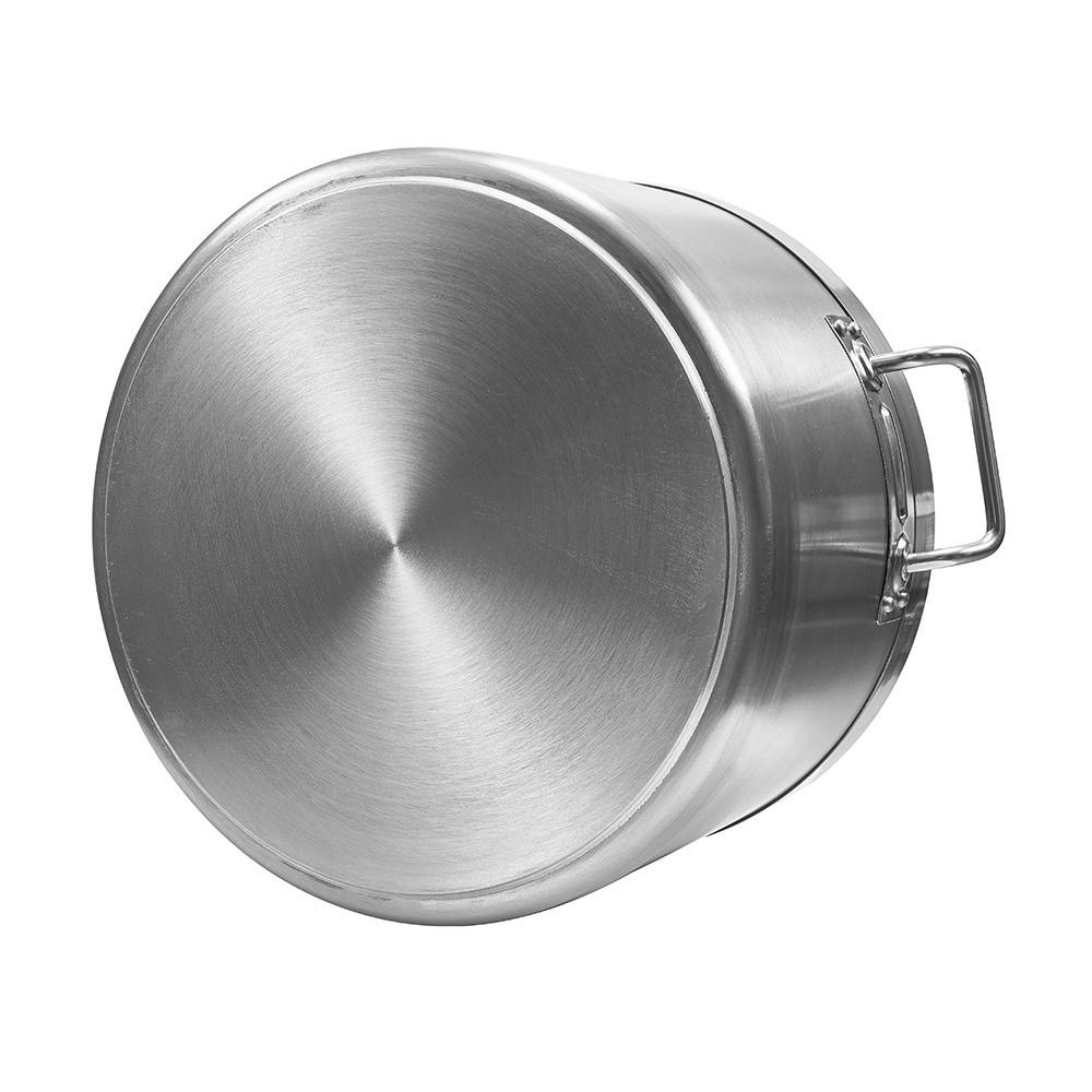 50L hotel soup pot 04 model   304 Stainless Steel cooking pot Stainless Steel Large Commercial Cooking Pots