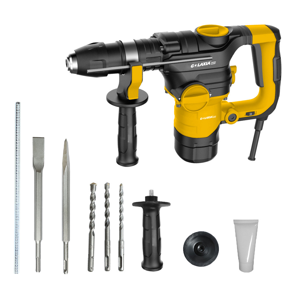 Galaxia 1500W  Rotary Hammer Drill 220V Electric Power Tools With SDS Plus 32mm Toolholder Hammer Drill Industrial