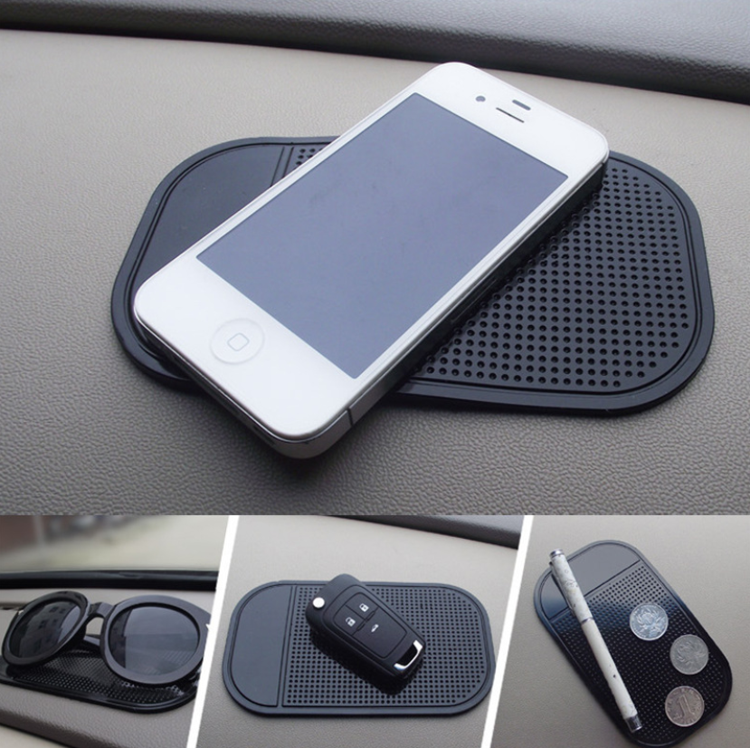 Anti-Slip Pad for Car Dashboard Non-Slip Magic Sticky Gripping Mat PU Gel Washable Reusable Extra Strong for GPS or Phone