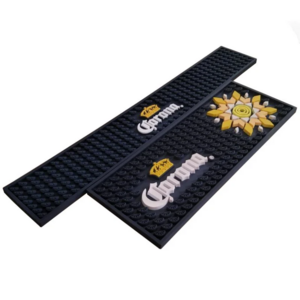 New Arrival Custom logo Bar Decor Ideal for Bartending KTV Spill-Proof Durable Non-Slip Rubber Bar Mat for Home Bar