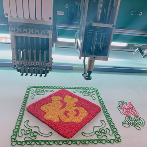 6heads high speed  CHENILLE Embroidery machine