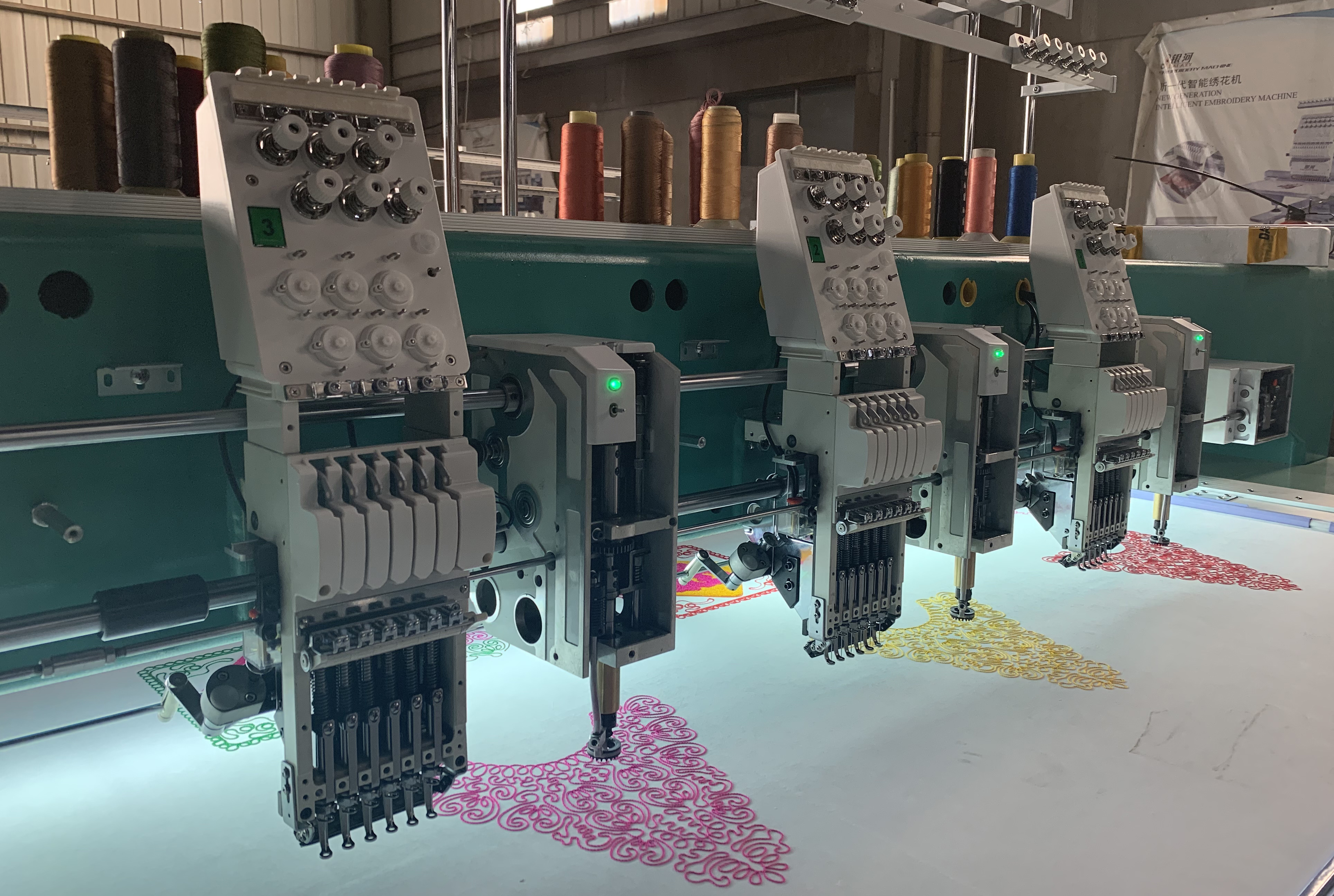 6heads high speed  CHENILLE Embroidery machine