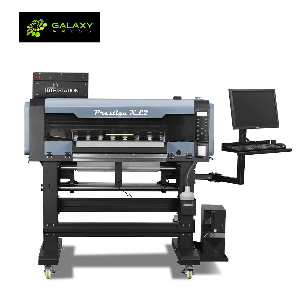 Galaxy Dual I3200 Heads Direct To Film Garment Large Format 60Cm Prestige Xl2 Dtf Printer 24