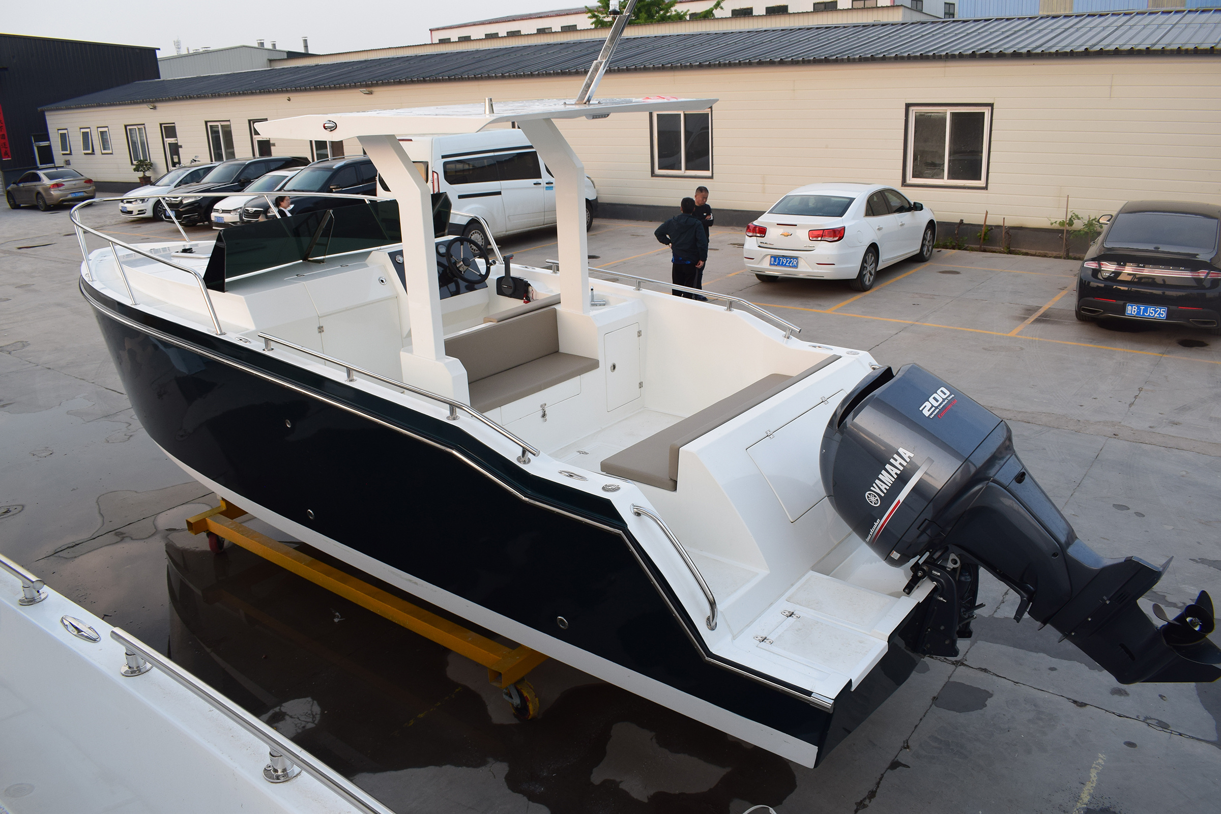 Boat Manufacturer 26 ft 7.80 meters Yacht Fiberglass Fishing Boat