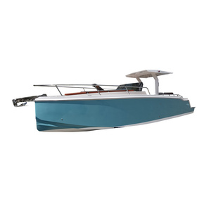 fiberglass boat with outboard engine custom hull colors decoration materials