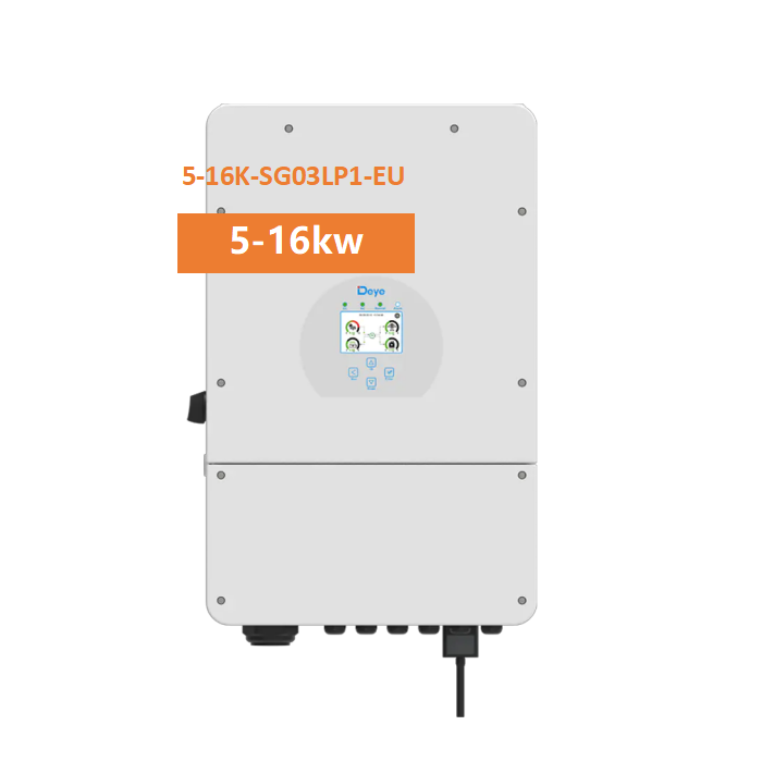 Deye 12kw 1 Phase Hybrid Inverter 8kw 10kw 16kw Inverter Dc Ac Power Hybrid Solar Inverter With Lithium Battery